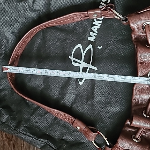 Vintage - B.Makowsky - leather hobo bag - Picture 12 of 12